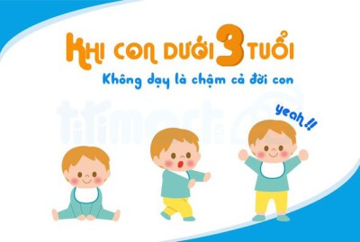 Một số điều cha mẹ cần biết khi dạy trẻ nhỏ