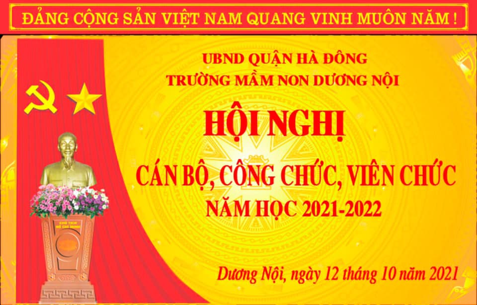 HỘI NGHỊ CÁN BỘ, CÔNG CHỨC, VIÊN CHỨC NĂM HỌC 2021 - 2022