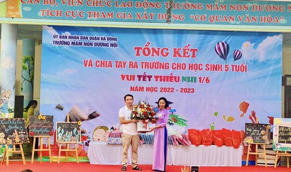 TRƯỜNG MẦM NON DƯƠNG NỘI TỔ CHỨC TỔNG KẾT VÀ CHIA TAY RA TRƯỜNG CHO HỌC SINH 5 TUỔI - VUI TẾT THIẾU NHI 1/6!